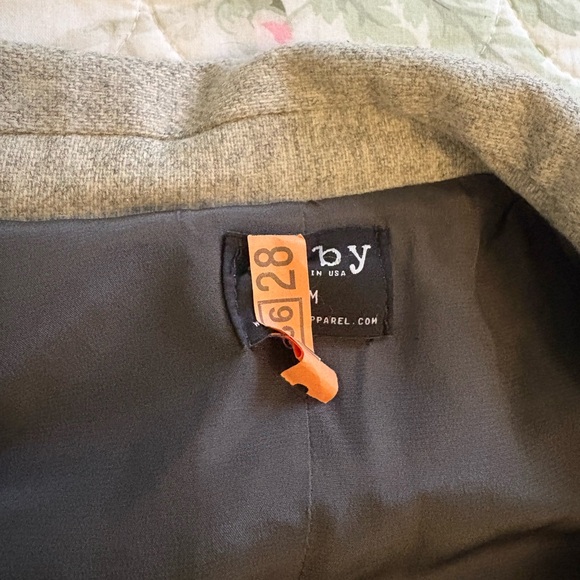 Esby Claire Wool Duster - Light Grey